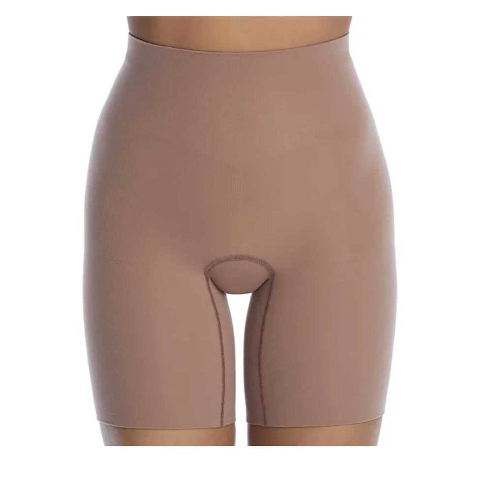 Spanx 2744 Power Shorts Shaper Cafe Size S
